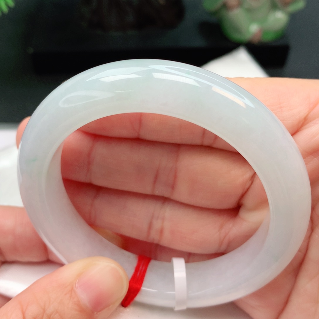 未镶嵌手镯翡翠53-55圈