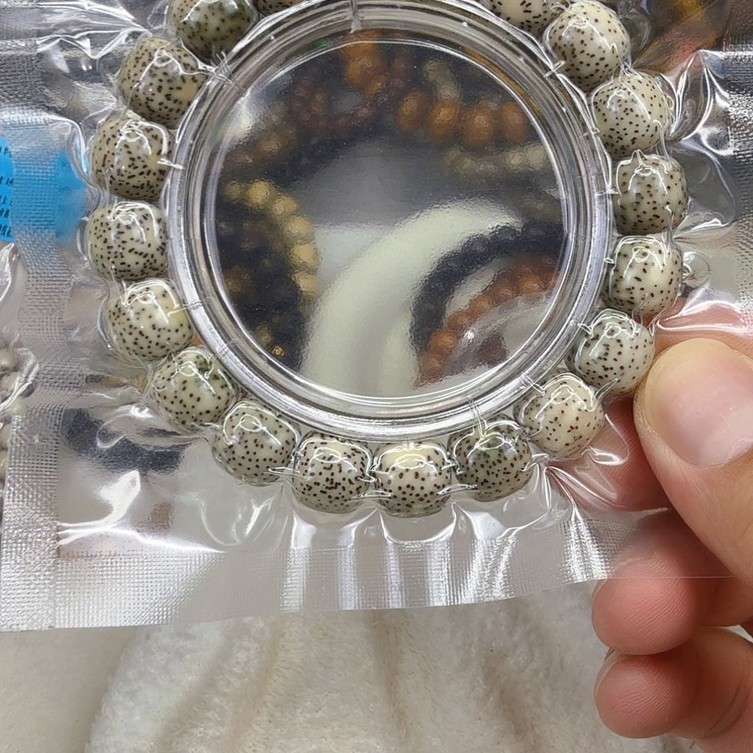 星月菩提手串7糯冰星月菩提单圈12