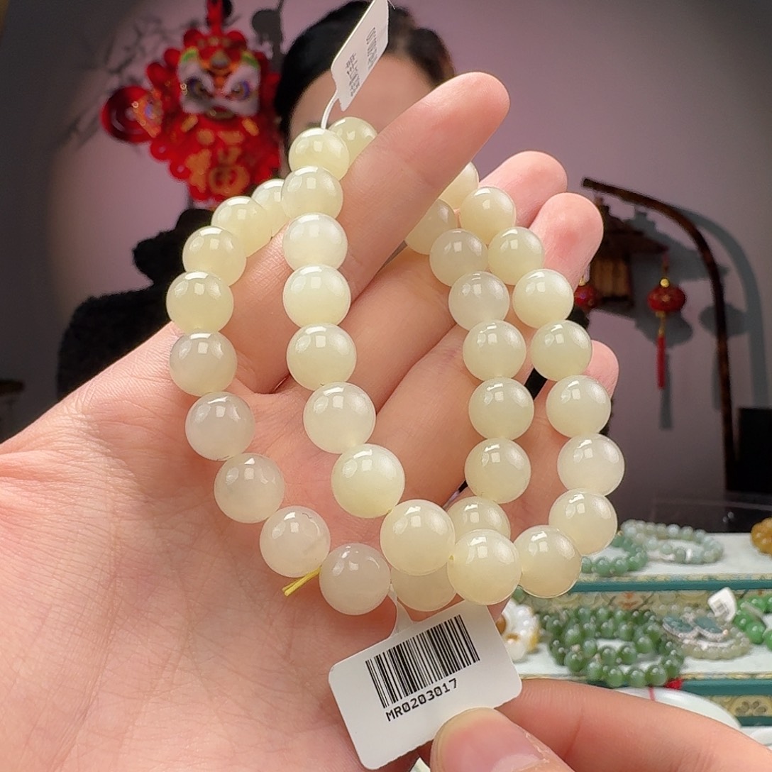 和田玉手串拍一发一多样性发货未镶嵌