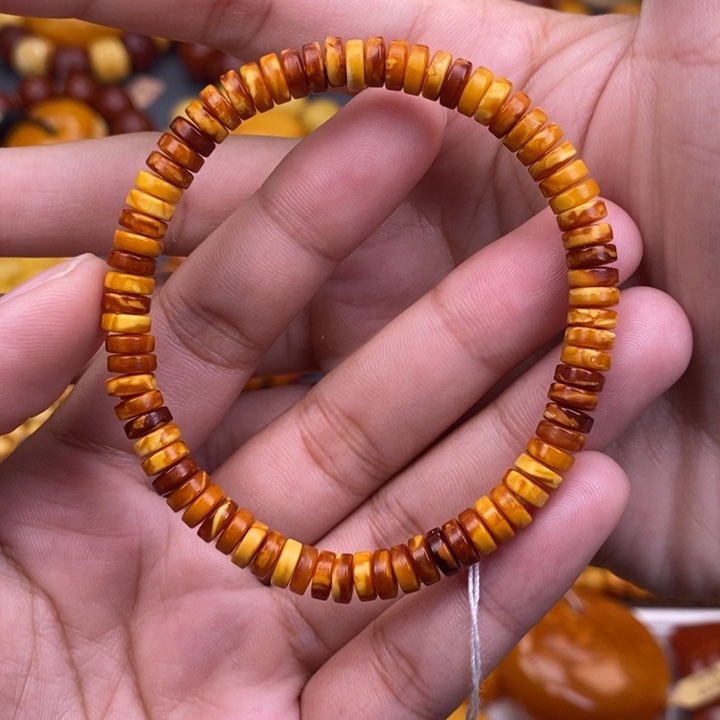 琥珀未镶嵌裸石蜜蜡L