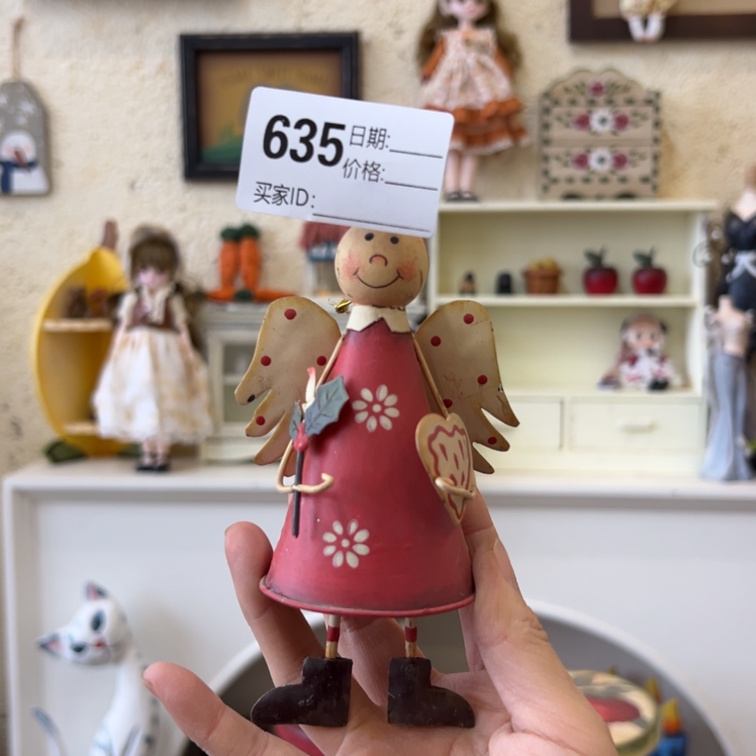 木默认微瑕微脏！外贸样品挂件摆件635