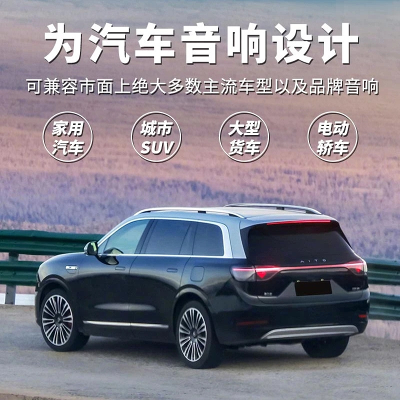 【2025全新款】不改原车音响喇叭 DTS5.1立体环绕声道汽车通用