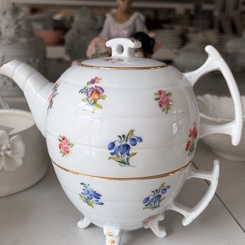 白瓷一人壶老货一个