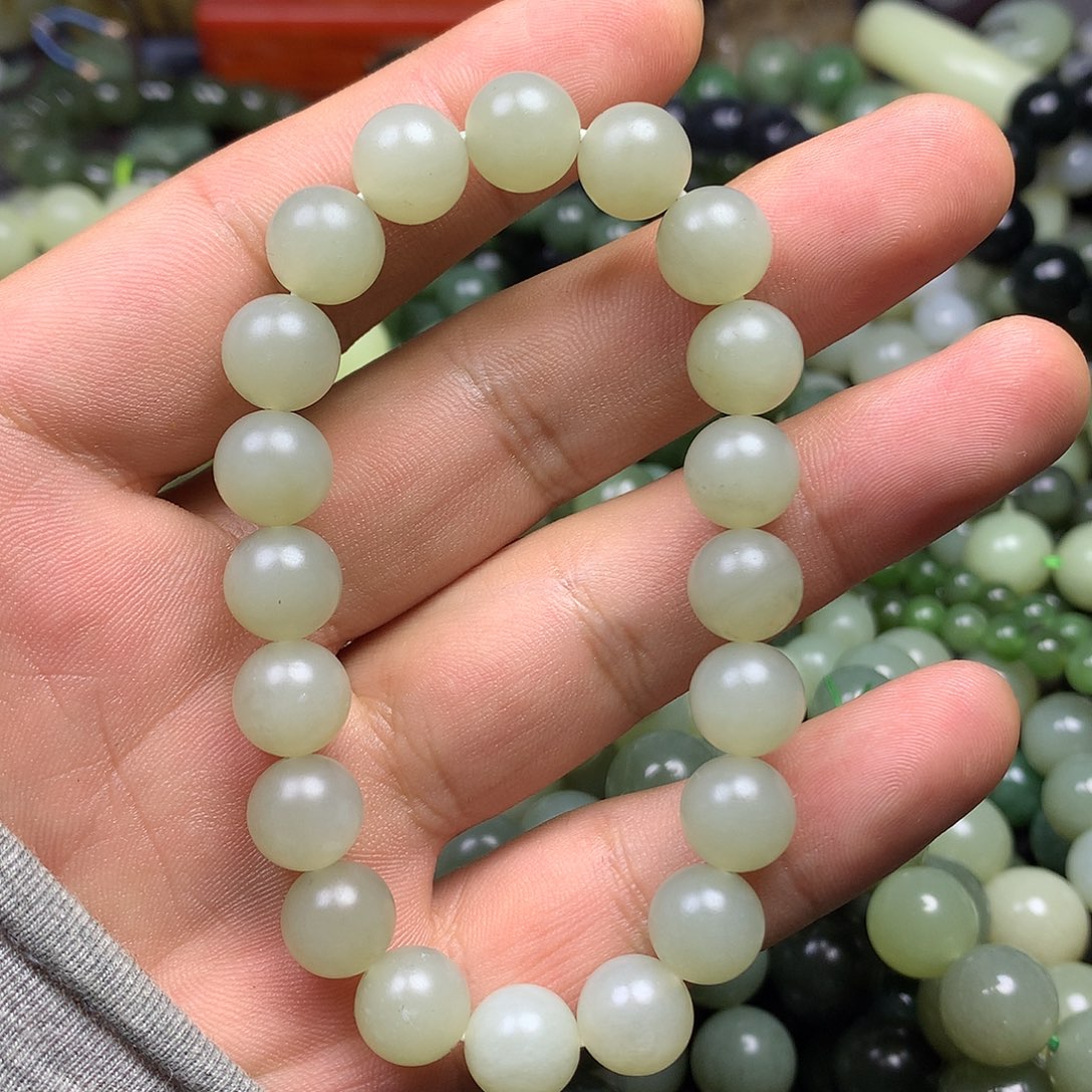 和田玉手链未镶嵌