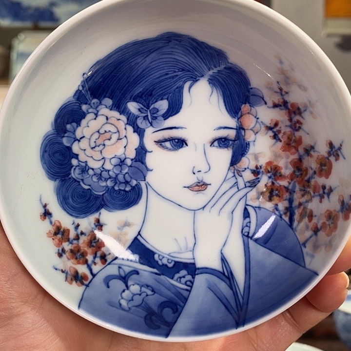 杯景德镇手工手绘陶瓷，高亮兴老师作品