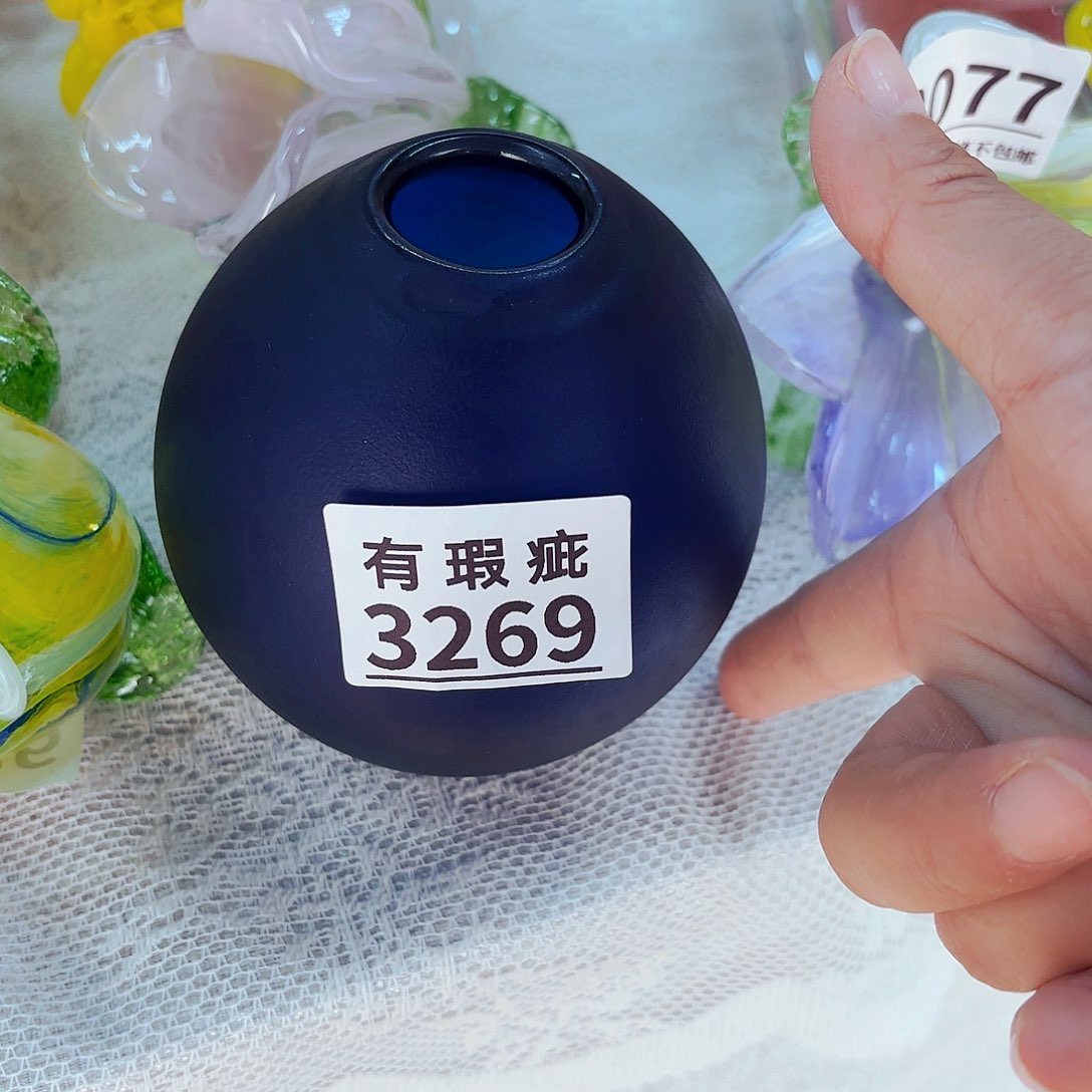 琉璃3269 安妮家居琉璃花瓶摆件