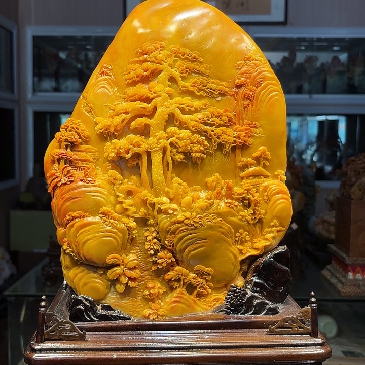 胡***俊寿山石寿山石雕刻工艺品