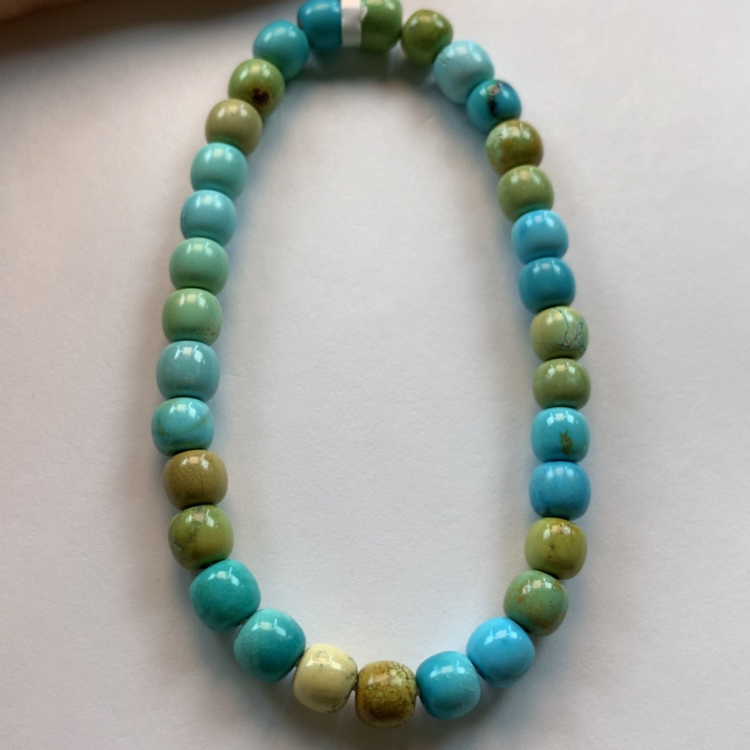绿松石手串未镶嵌