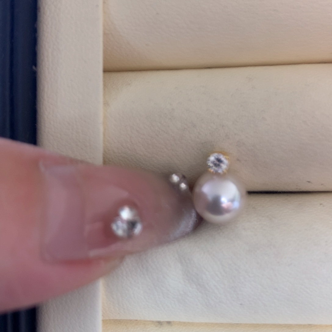 海水珍珠颈饰18K金镶嵌