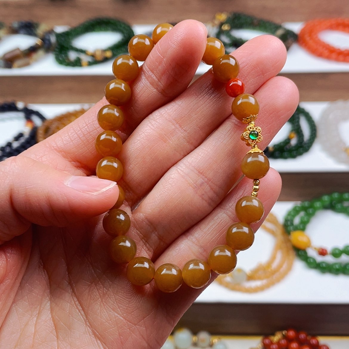 【闪购商品】和田玉手串未镶嵌