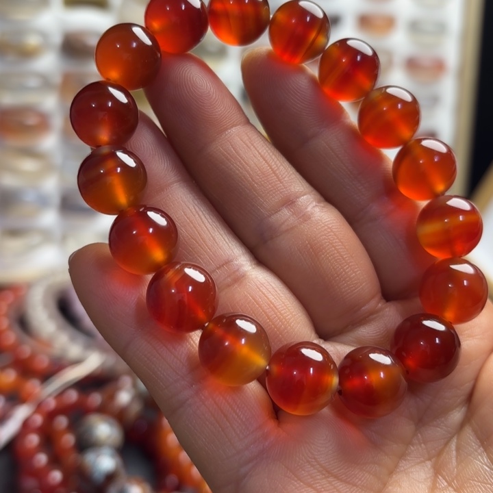 玛瑙/玉髓未镶嵌手链