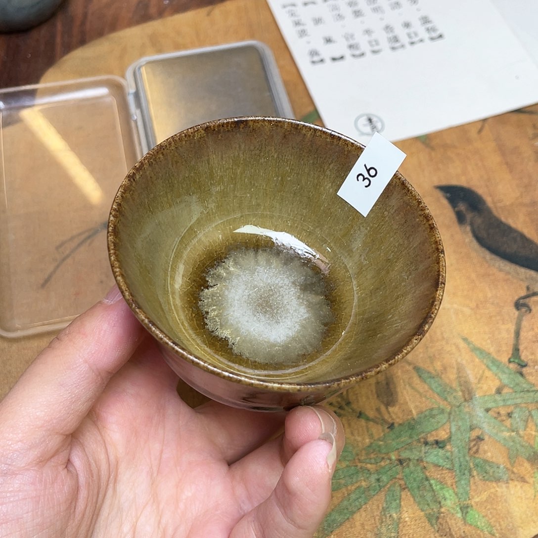 茶盏36 福临号建盏柴烧薄胎
