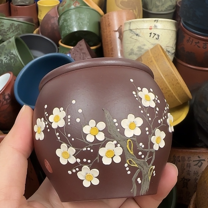 紫砂茶杯紫砂主人杯大放漏！