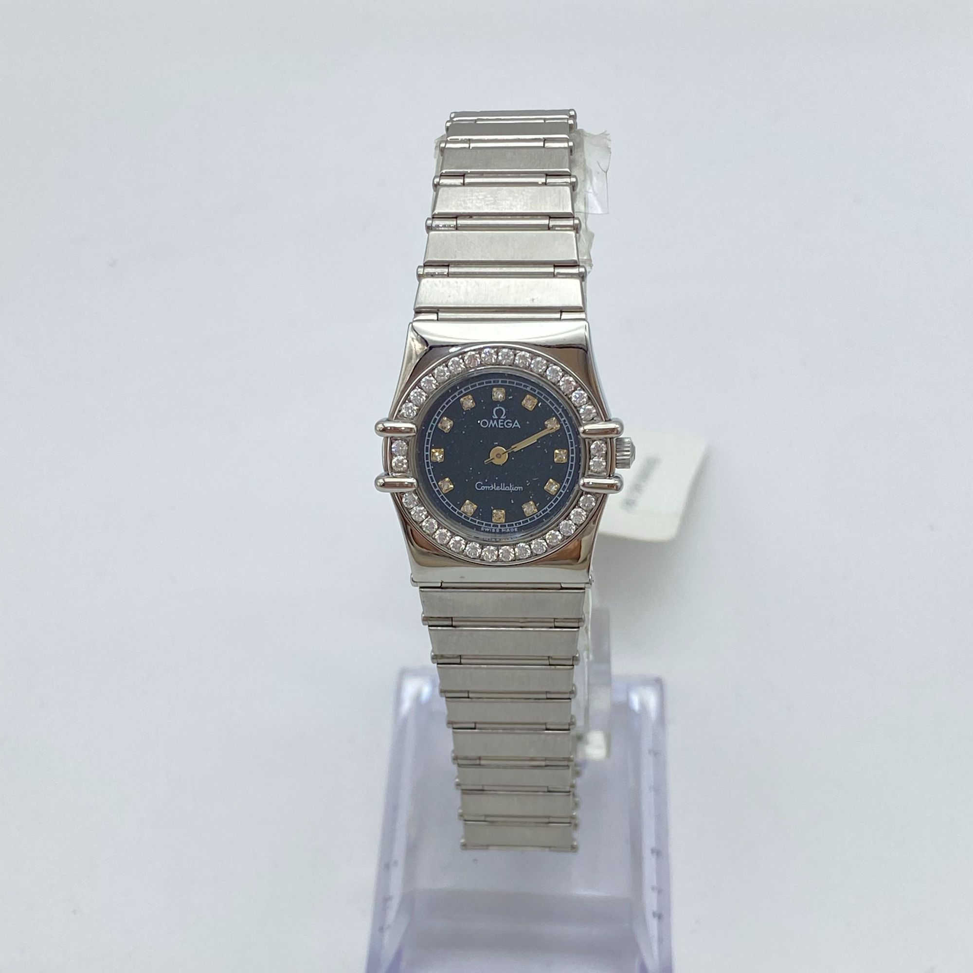 95新 Omega/欧米茄 星座系列/24MM/石英/后镶钻