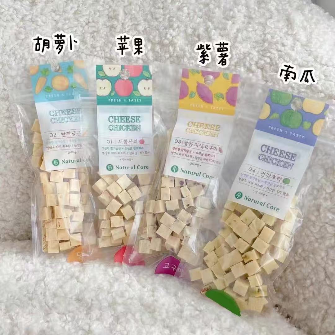 宠物鸡肉奶酪奖励零食80g
