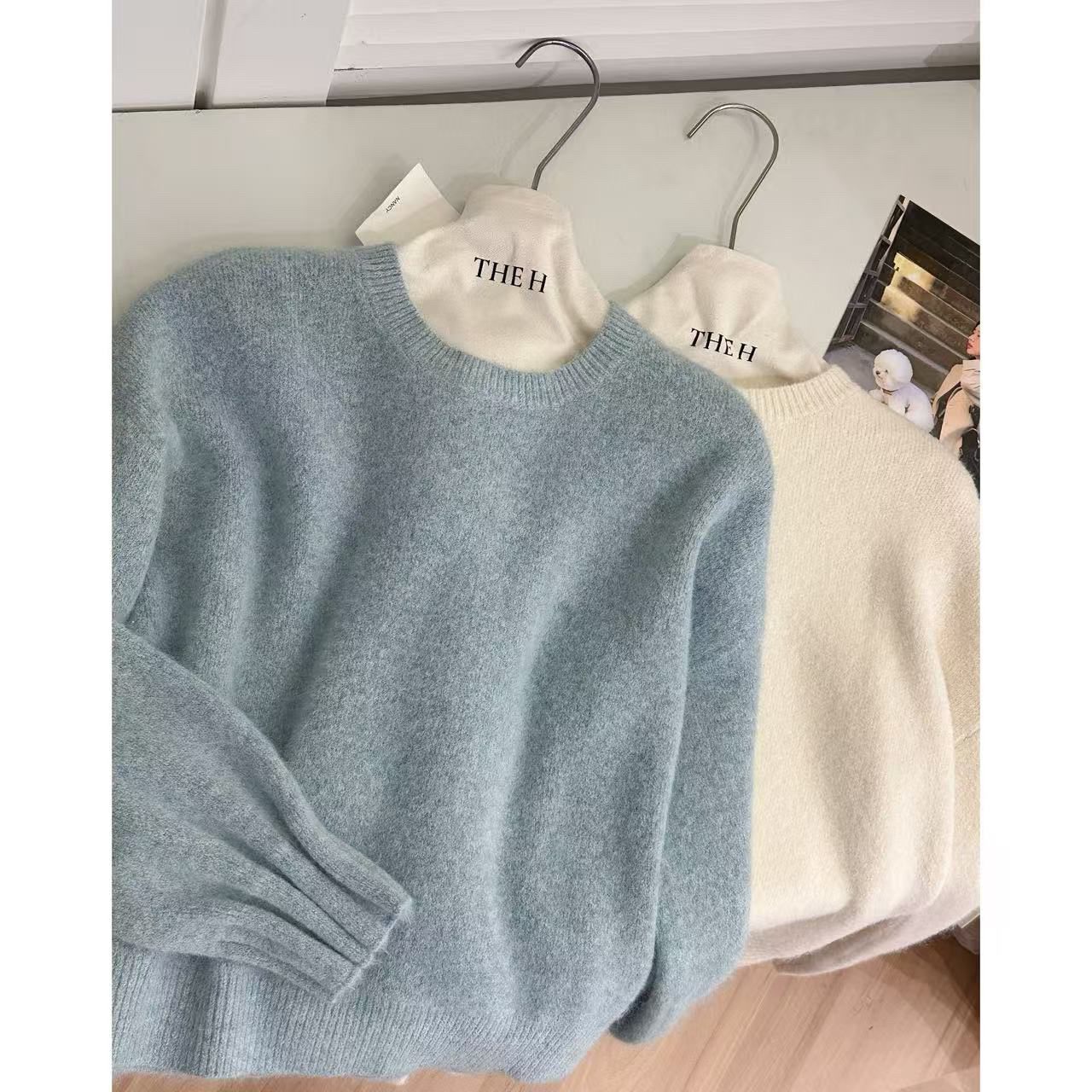 8806韩版时尚潮流百搭毛衣