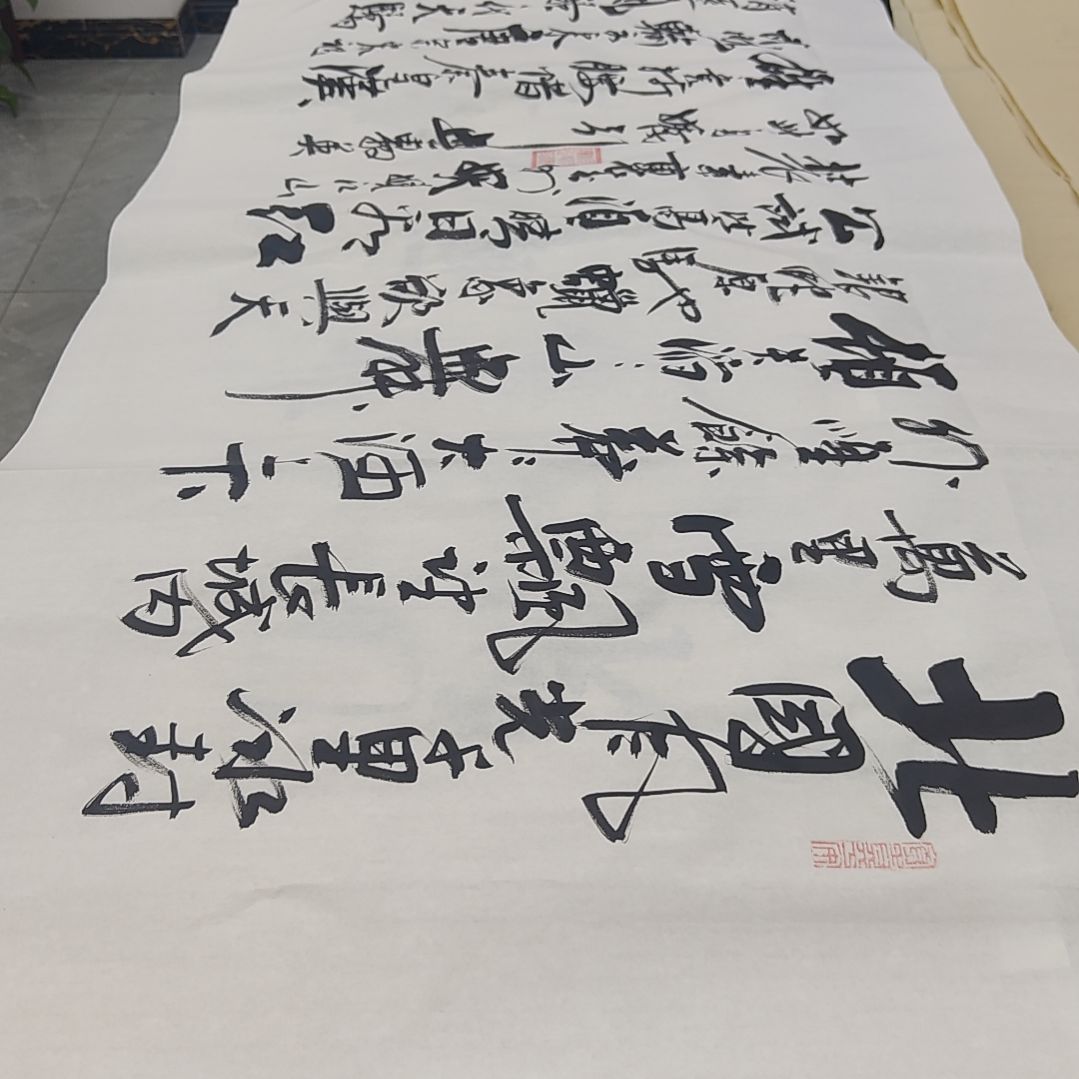 白武坤老师作品一副