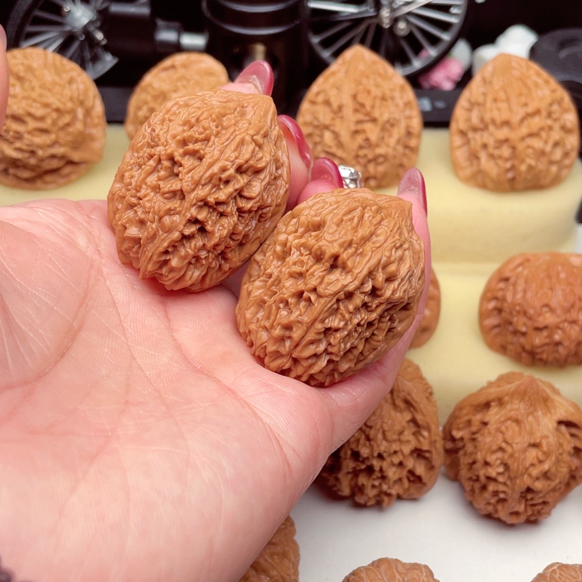 【闪购商品】吊坠桃核大蒜头全34/38肚已打底500号