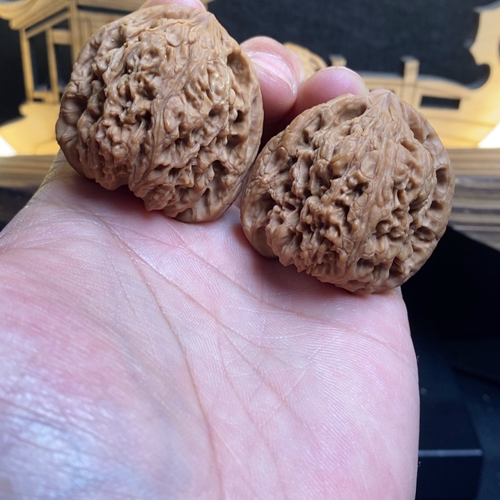 利***文玩核桃把件42丑将小黄福利