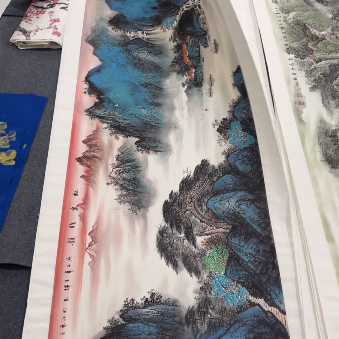 国画处理作品看好再拍哦