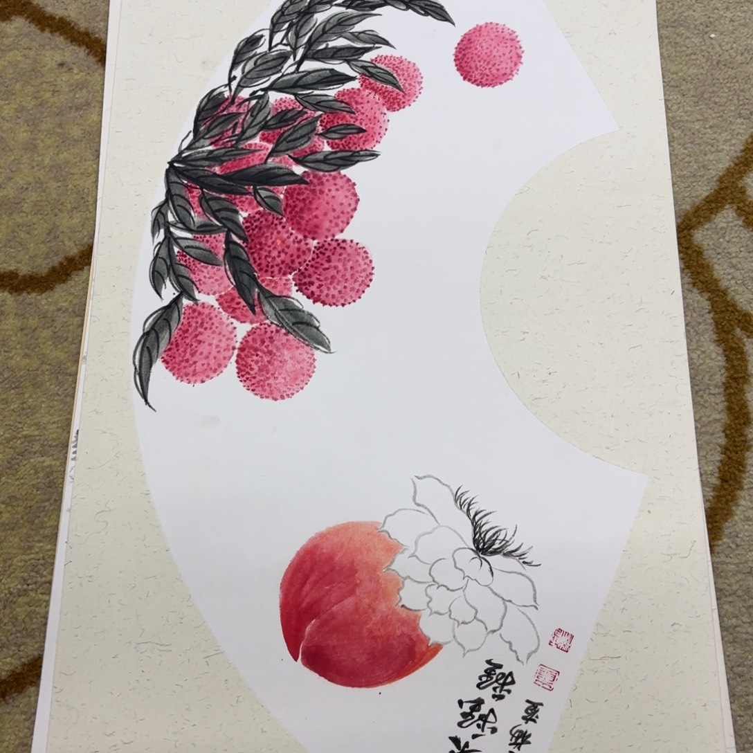国画国画老师作品刘