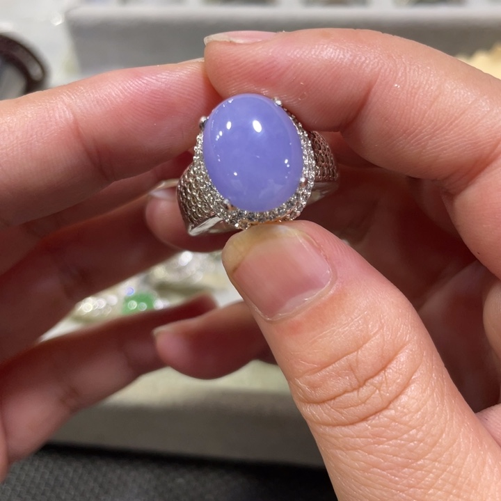 翡翠未镶嵌戒指缅甸天然翡翠