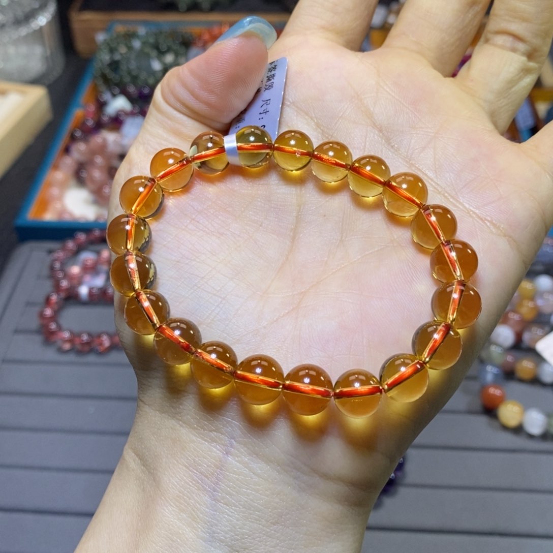 水晶手串未镶嵌手串