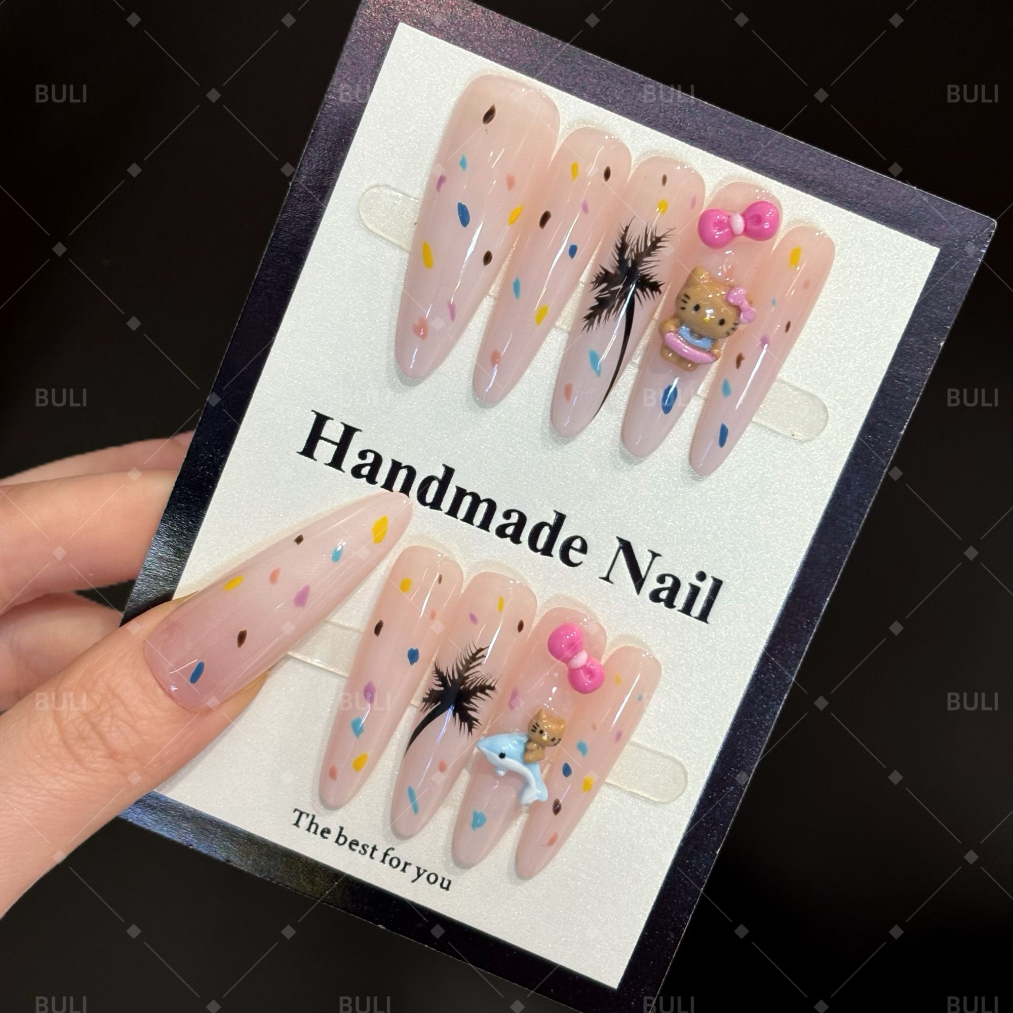 【【 编号 068  】】BULI穿戴甲，一单包邮~！手工