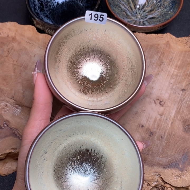 茶盏建窑建盏主人杯195微瑕