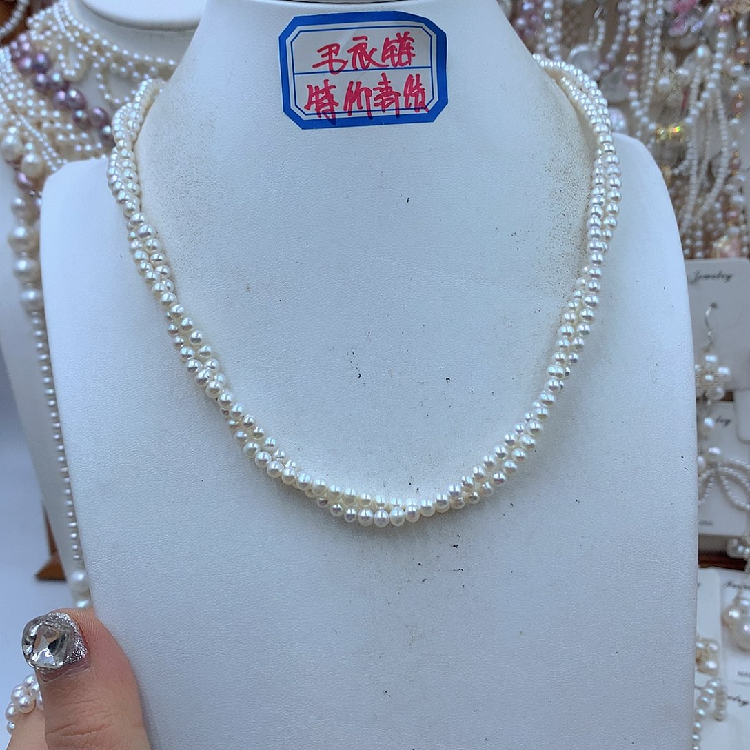 ****@耳饰银S925镶嵌淡水珍珠