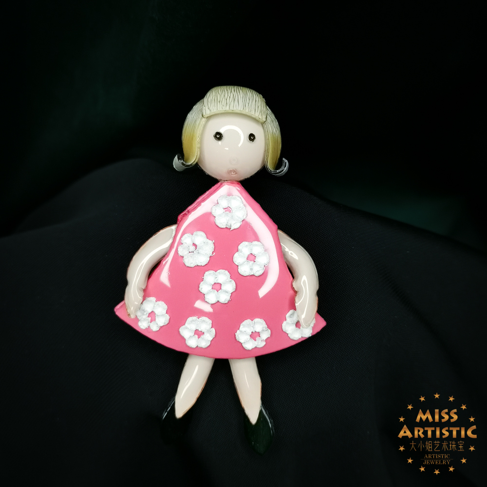 法国Cilea Paris手工定制 胸针 [1cf-112]