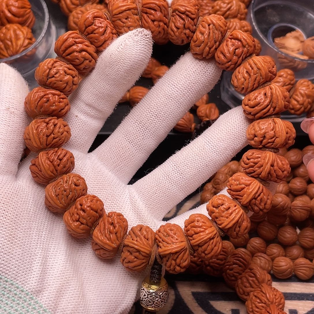 桃核把件红皮刺龙，1号链接