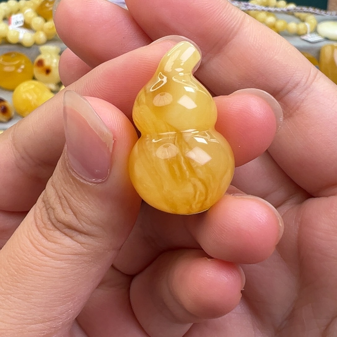 未镶嵌琥珀手链葫芦
