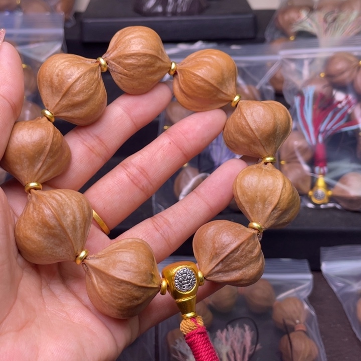 橄榄核手串/手链橄榄核2.8四花600