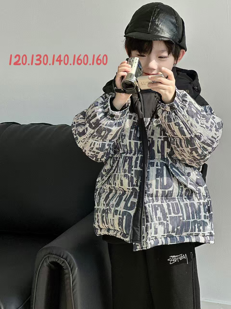 精品时尚系列男女童休闲羽绒服