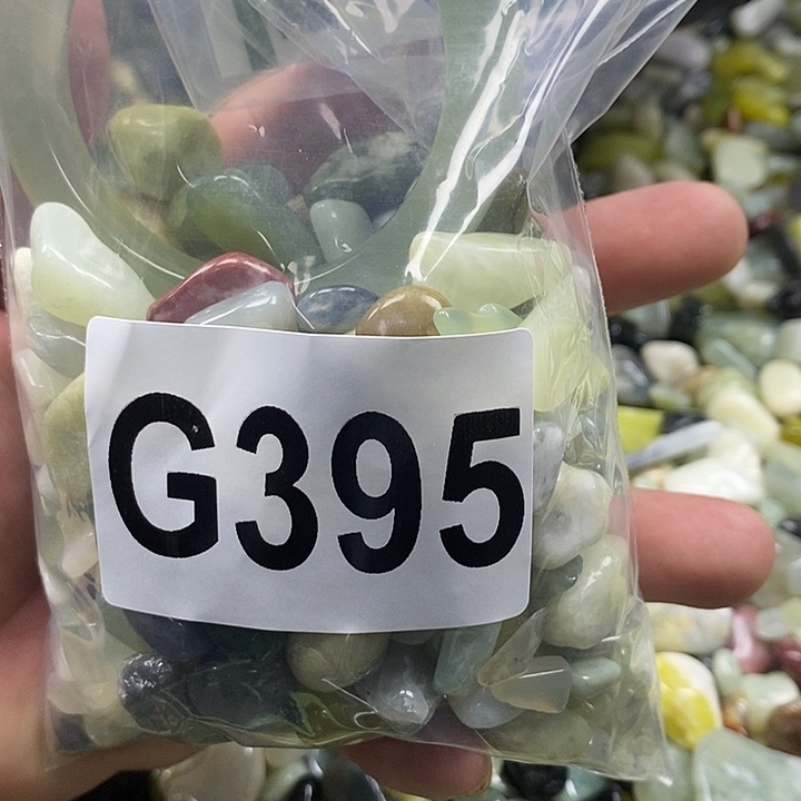 岫玉鱼缸石未镶嵌