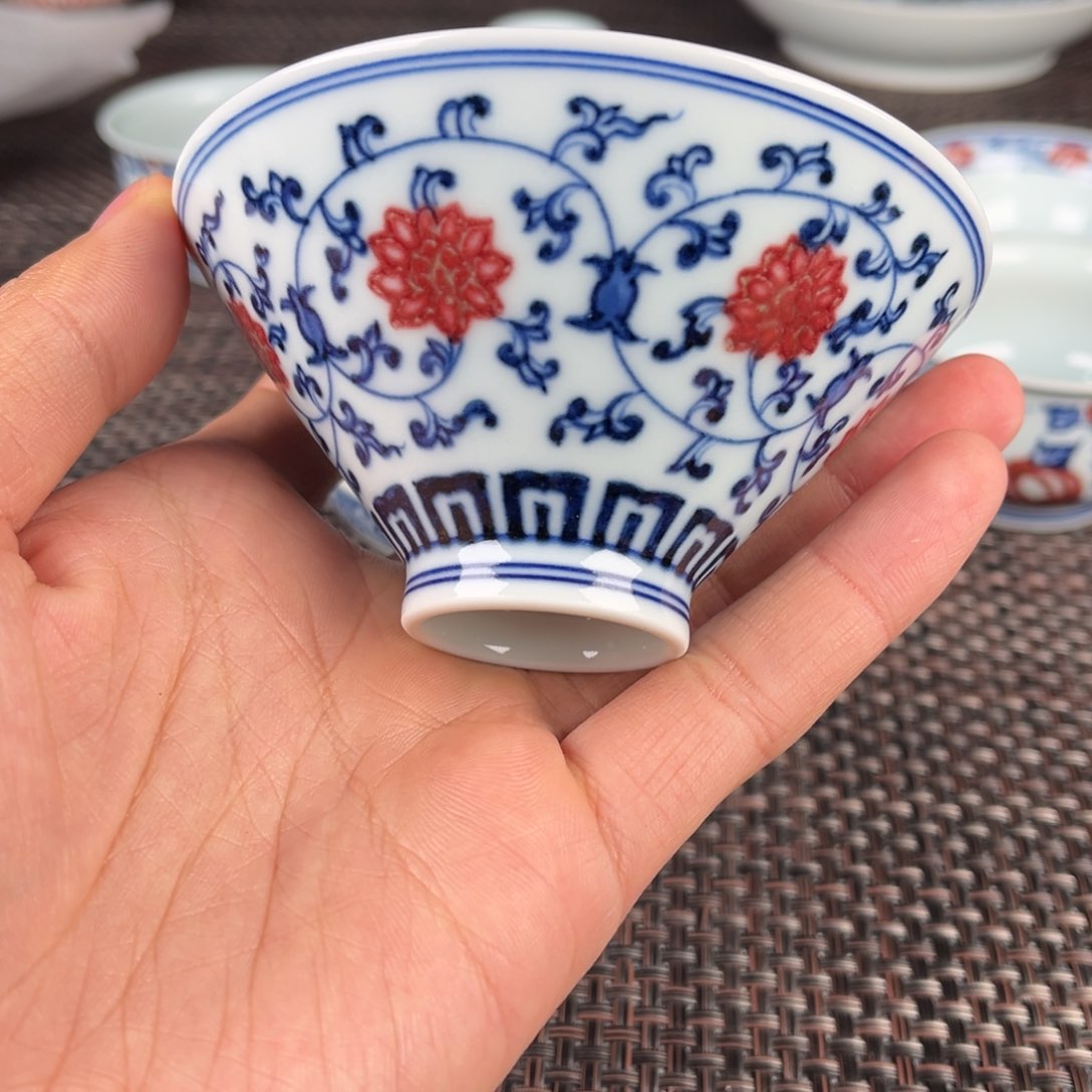 瓷片景德镇陶瓷杯子