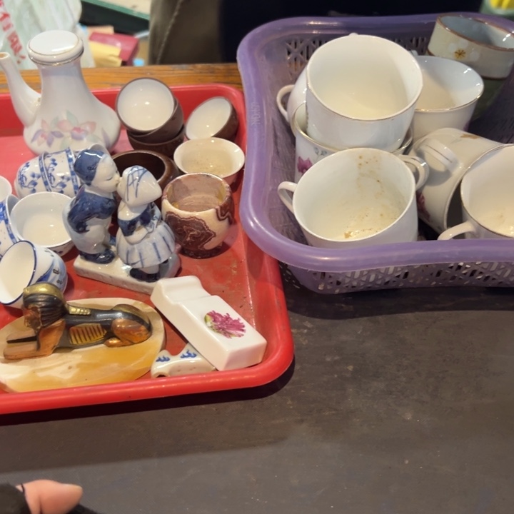 老***庵瓷片拾六家的瓷器瓷器