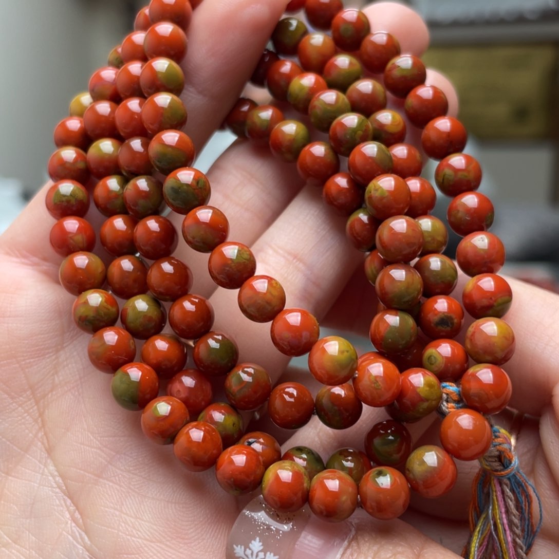 南红玛瑙手链未镶嵌