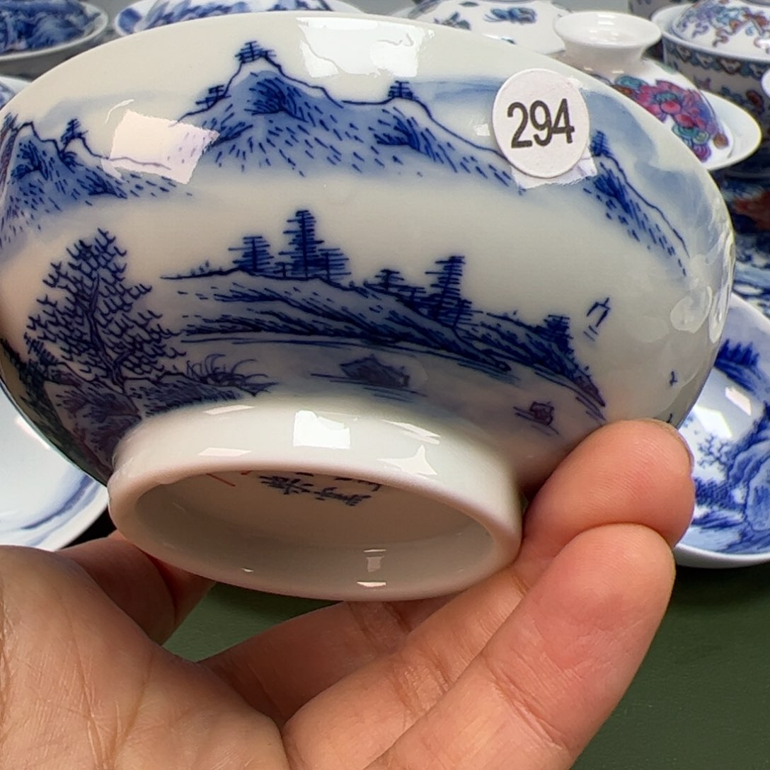 杯沙沙手工手绘茶具294