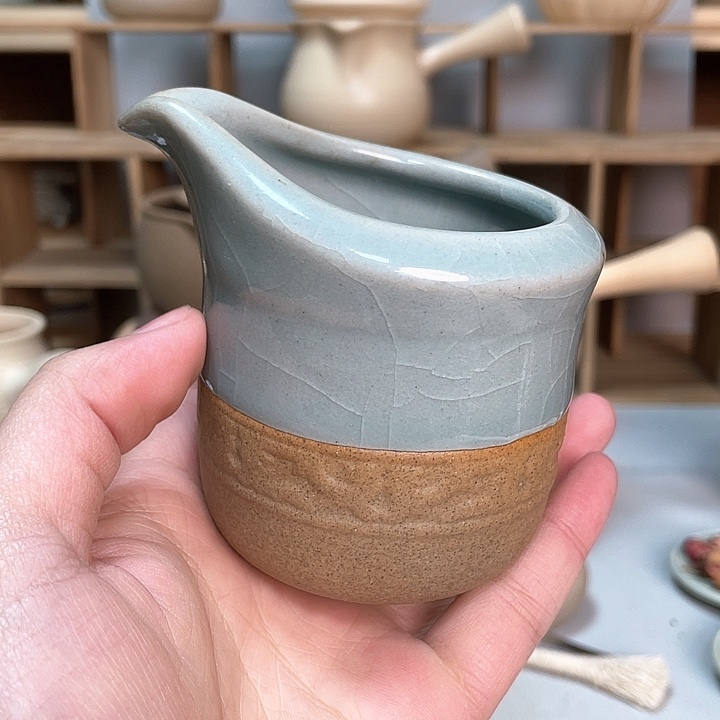 壶老段烧陶瓷茶器！