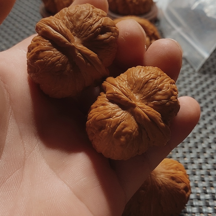 核桃手串/手链月**心文玩核桃元宝