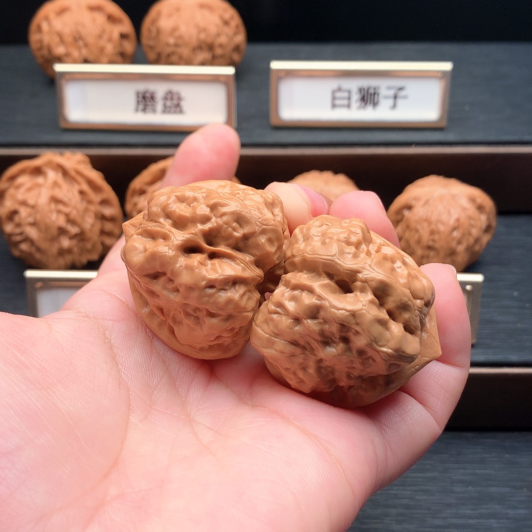 文玩核桃吊坠139号三角蛙36+