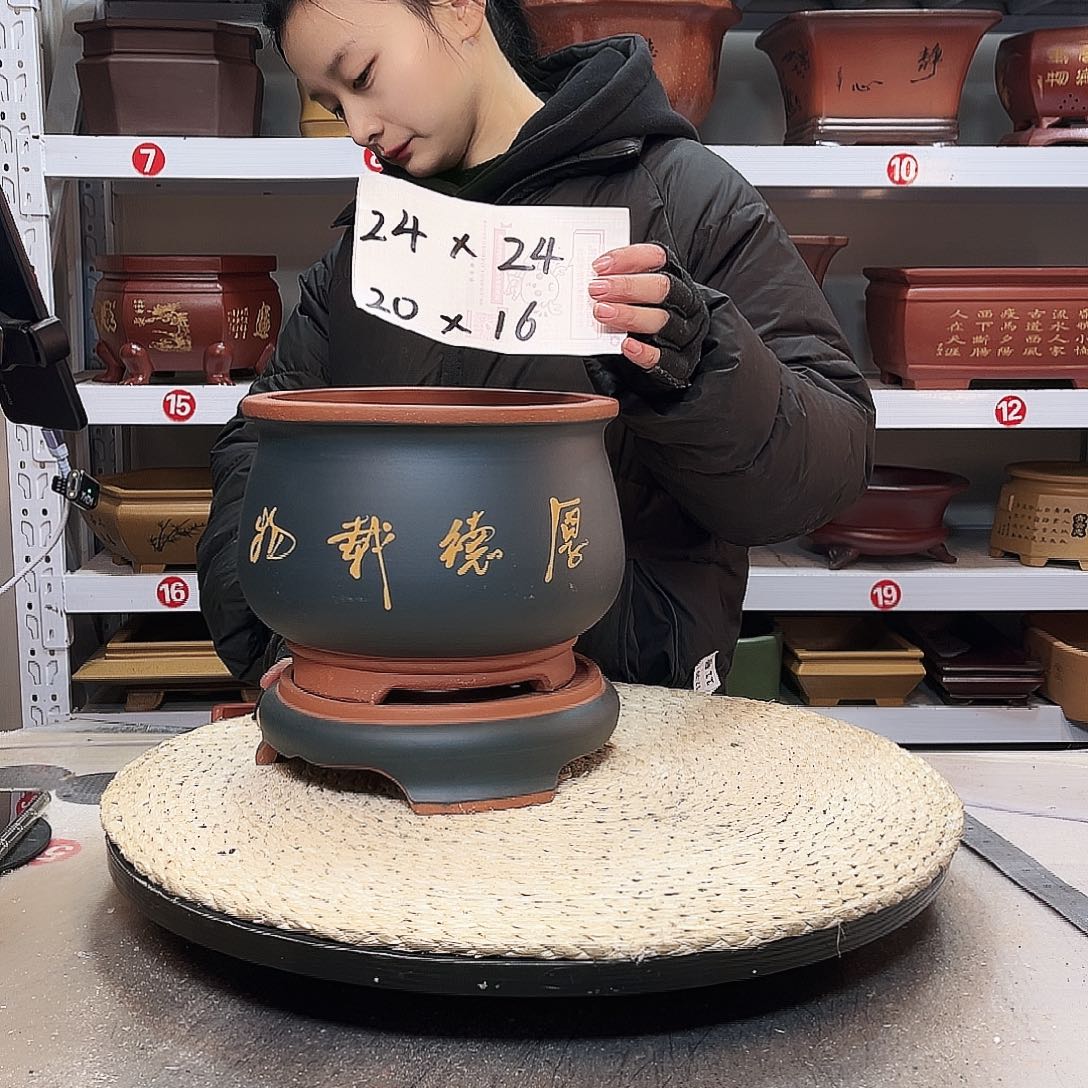 花盆紫砂紫砂花盆