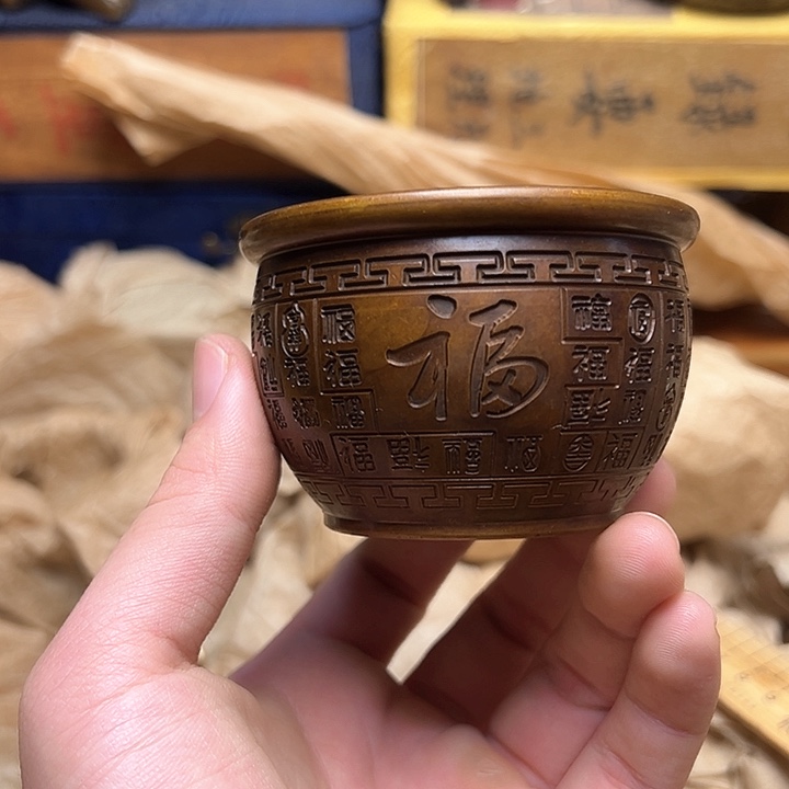 文玩铜器做工精良