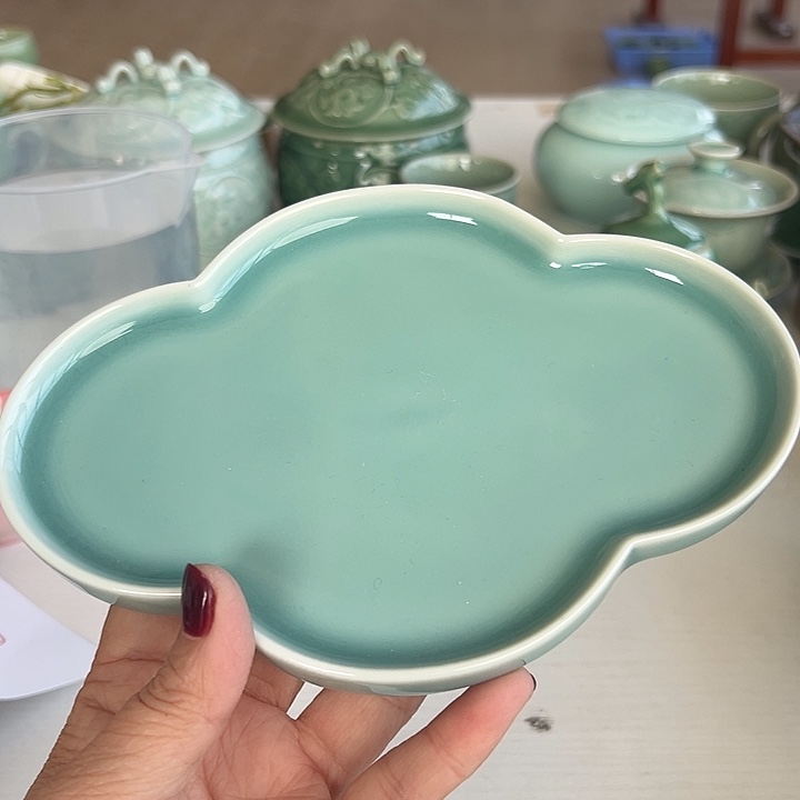 小米茶器龙泉青瓷