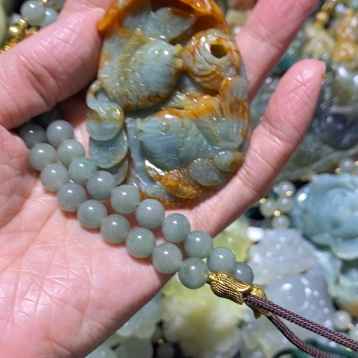 岫玉岫玉吊坠未镶嵌