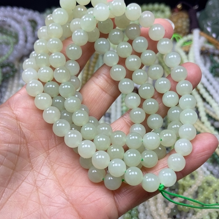 和田玉未镶嵌颈饰8