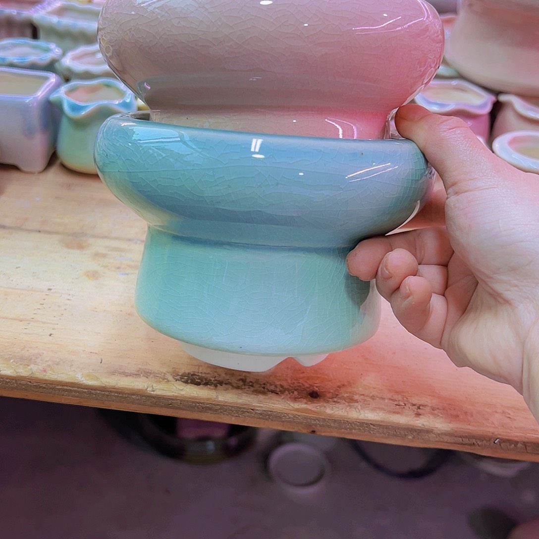 陶瓷花盆当场凑满12包邮