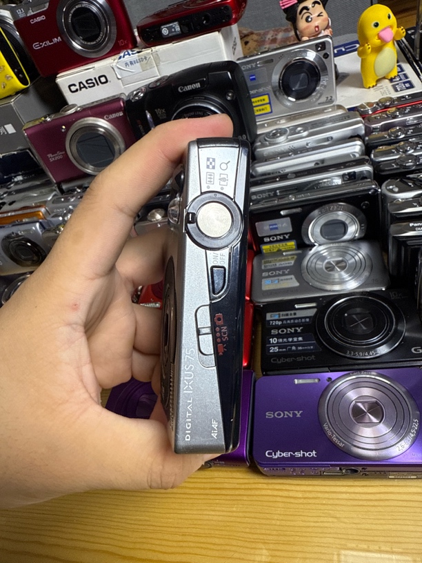 9新 Canon/佳能 Ixus75功能正常的热门网红c出片有磨皮感氛围感